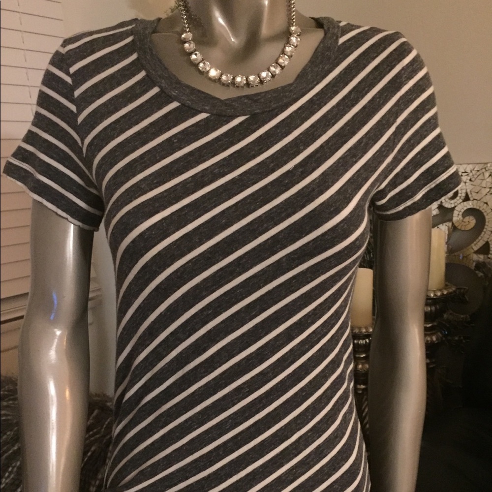 James Perse Long Rushed Dress - Picture 5 of 8